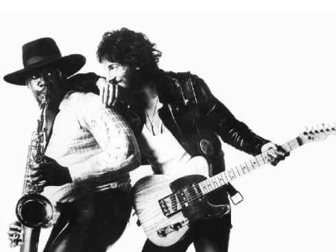 bruce springsteen clarence clemons born to run. Clarence and Bruce on the